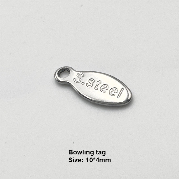 Stainless Steel Necklace Bracelet Tag