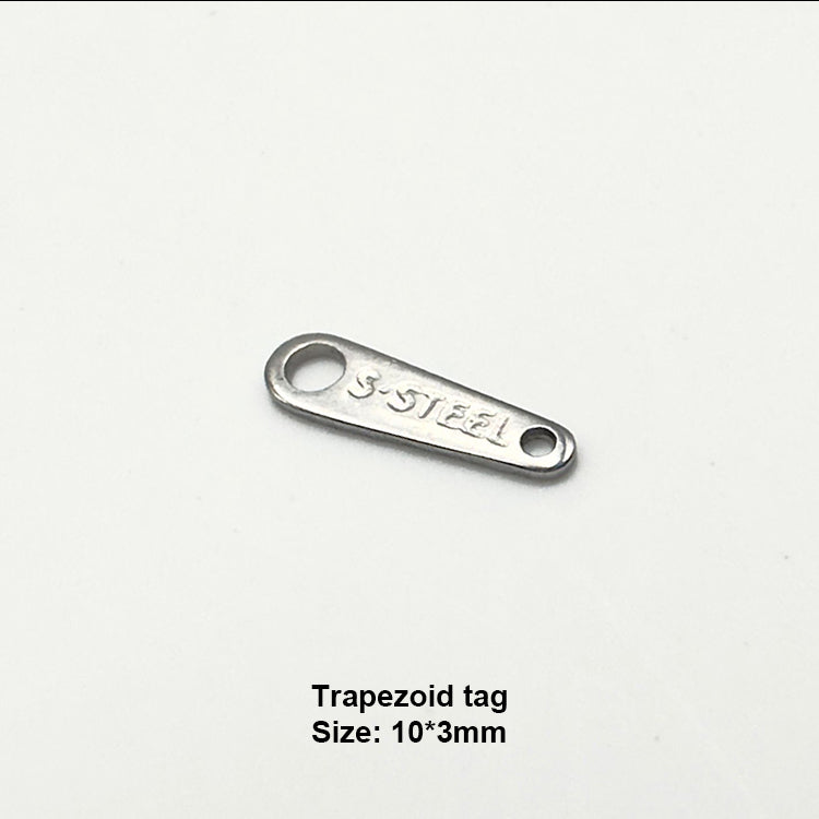 Stainless Steel Necklace Bracelet Tag