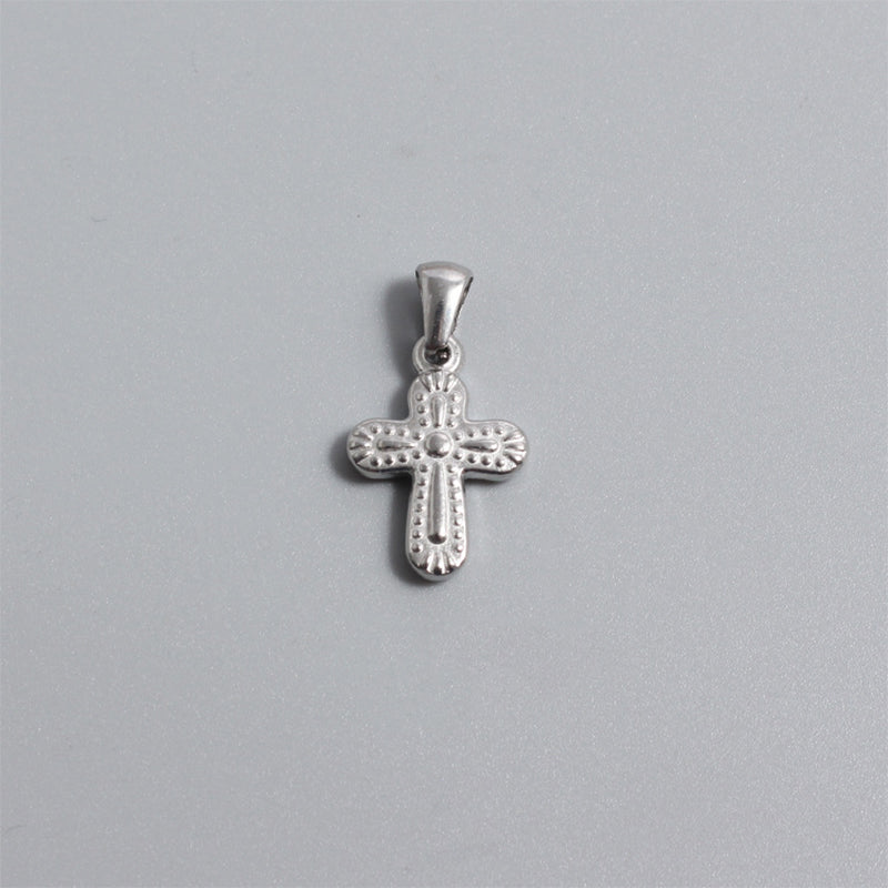 Stainless Steel Cross Charm