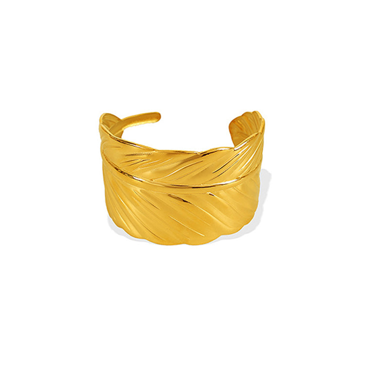 Stainless Steel Nature Design Bangles