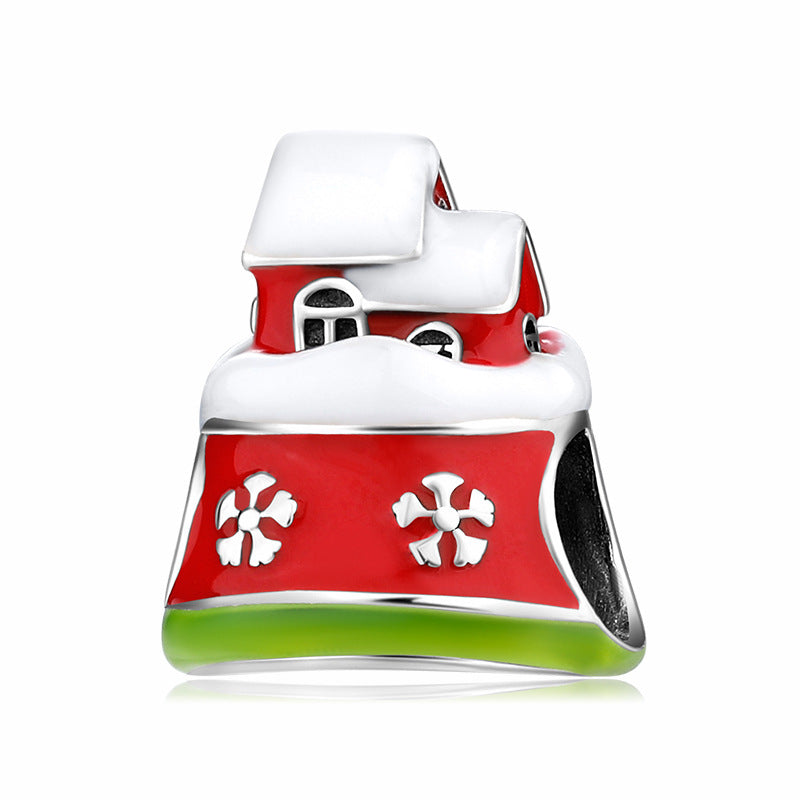 Sterling Silver Christmas Colorful Enamel Charms