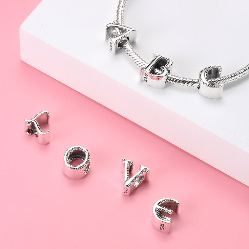 Sterling Silver Alphabets Charms A-Z