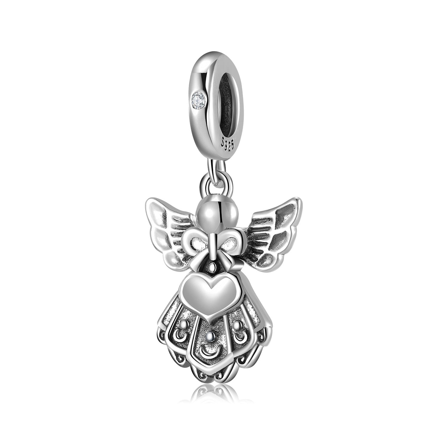 Sterling Silver Angle Charm