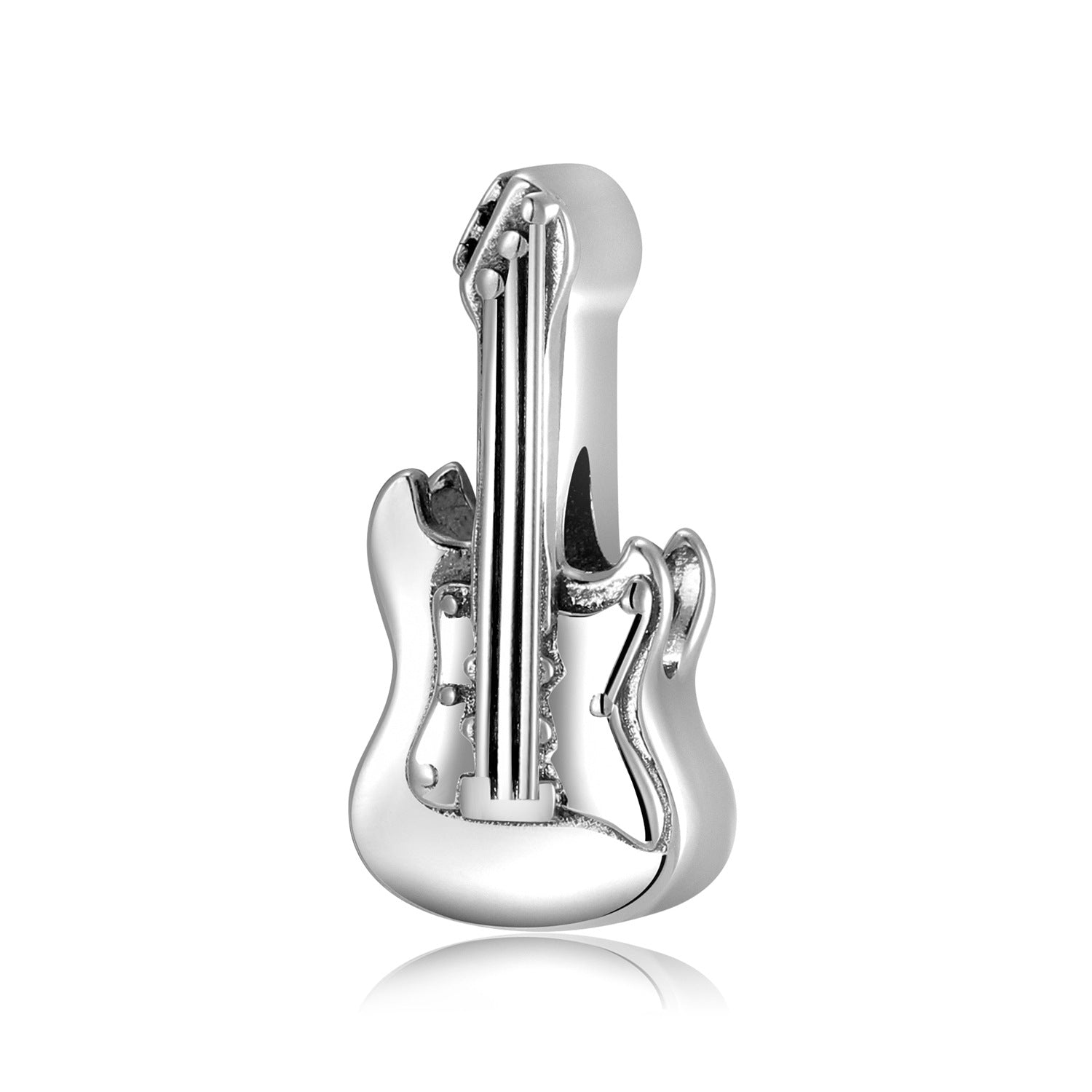 Sterling Silver Guitar Charm