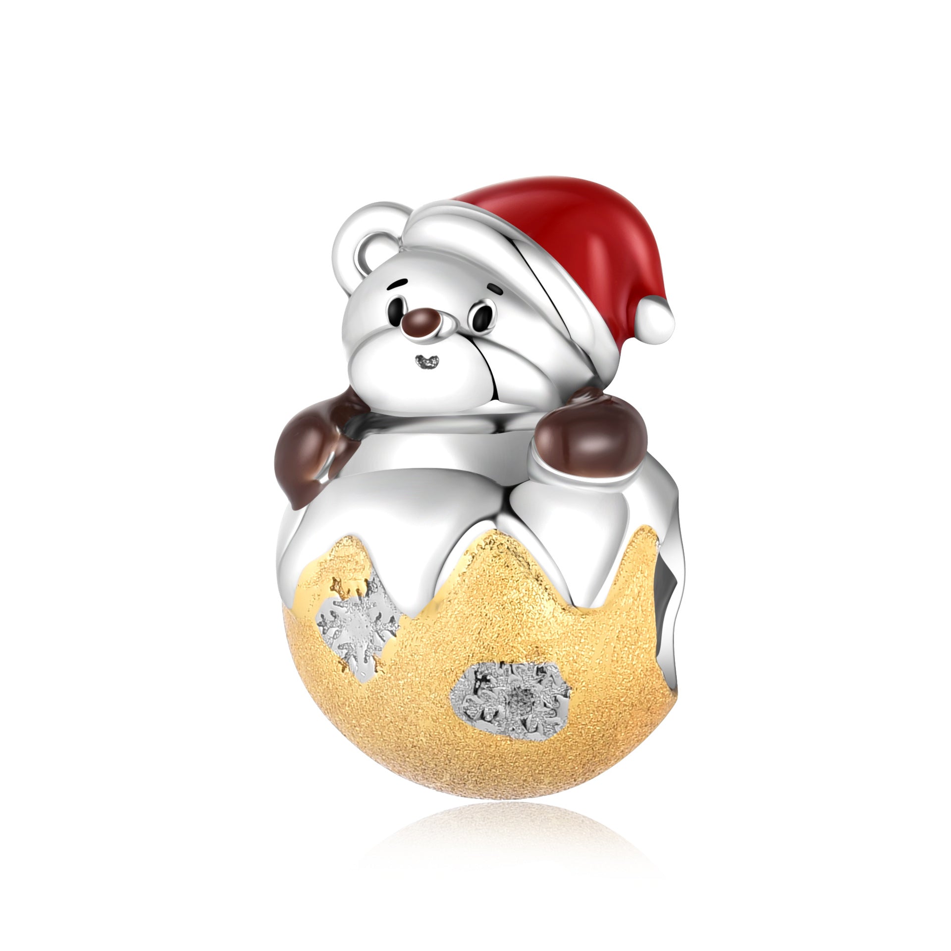 Sterling Silver Christmas Colorful Gemstone Charms