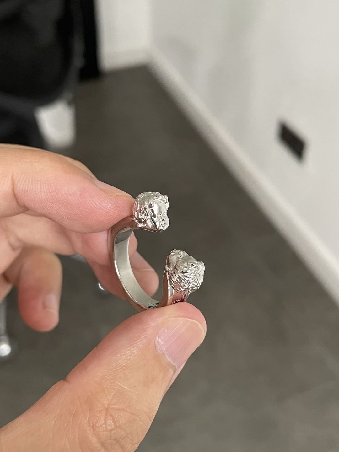 angel and devil ring