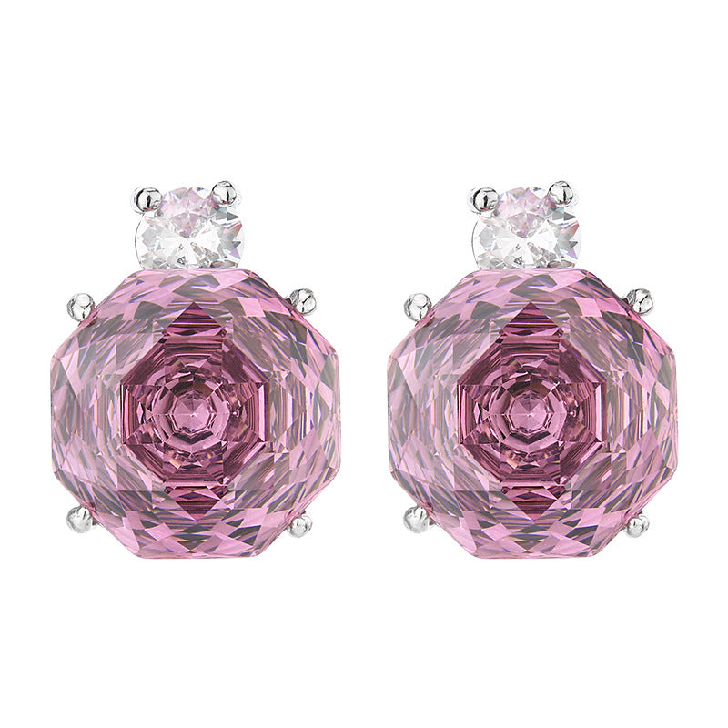 Rose-Cut Gemstone Cocktail Jewelry Set