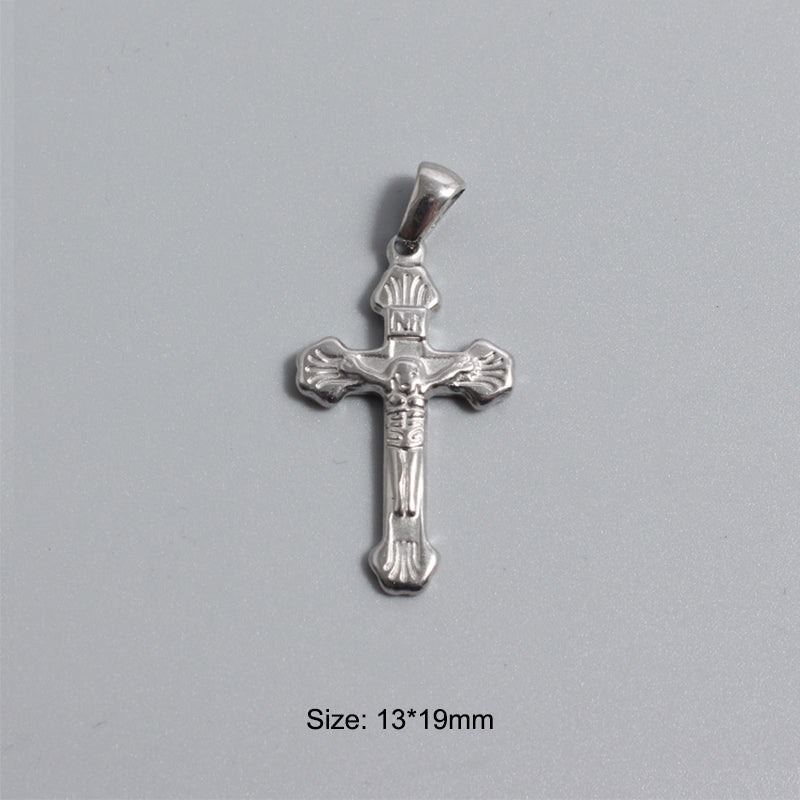 Stainless Steel Cross Charm