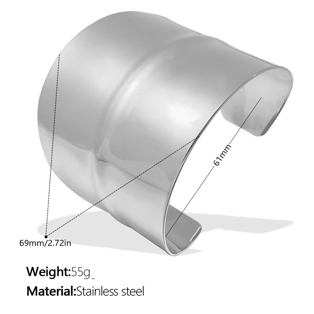 Stainless Steel Cuff Bangles