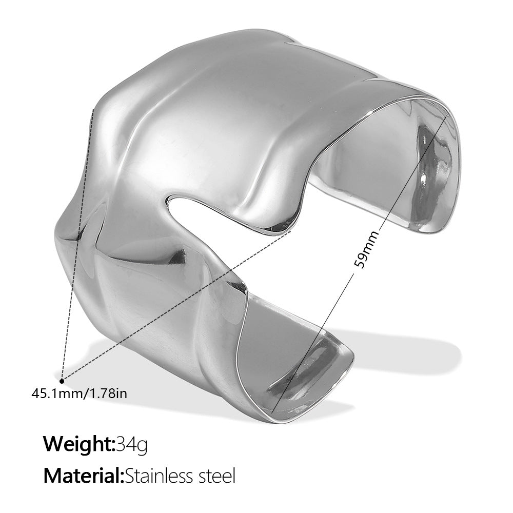 Stainless Steel Cuff Bangles