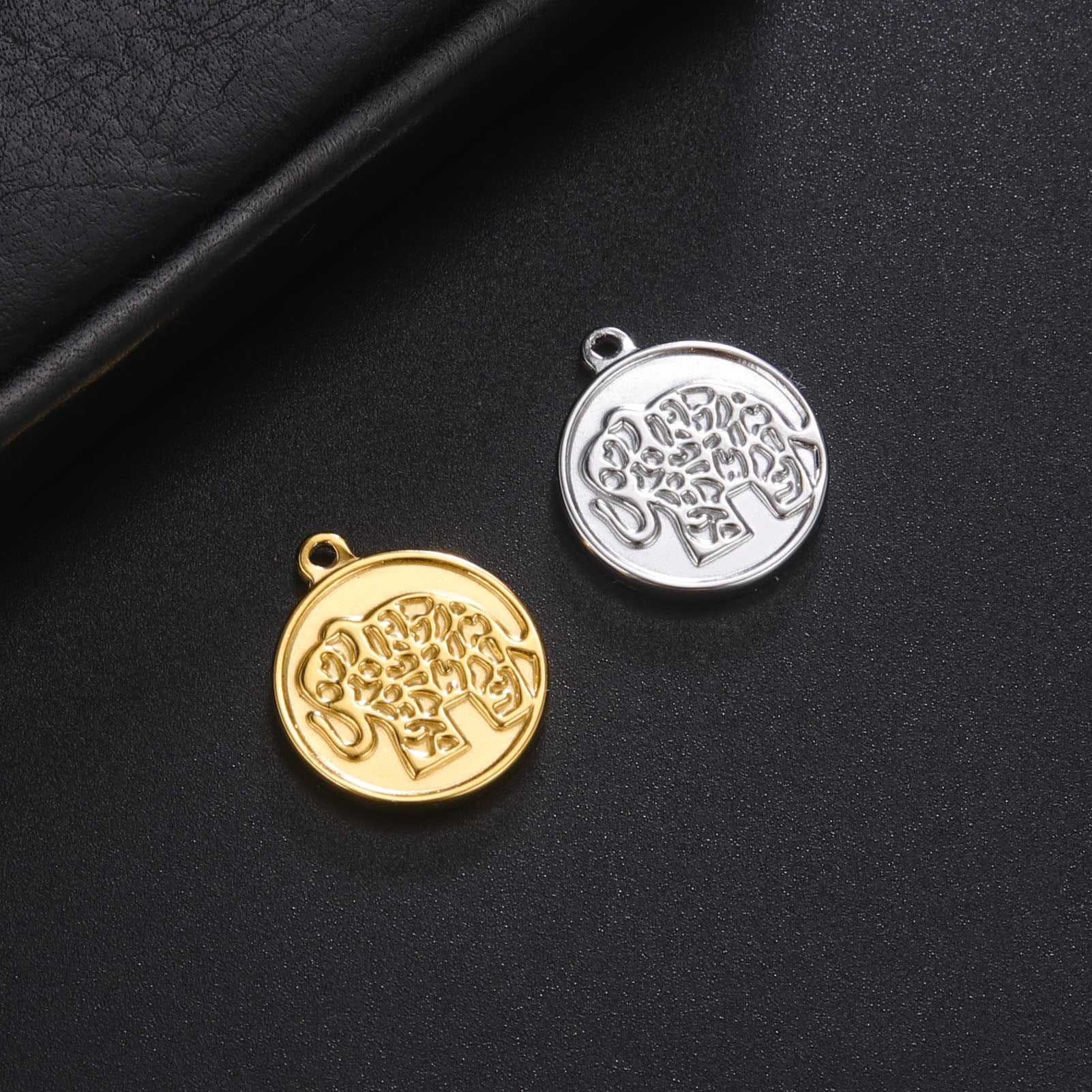 Stainless Steel Elephant Charm