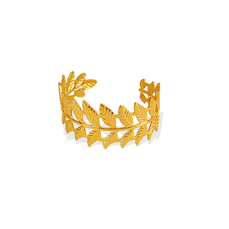 Stainless Steel Nature Design Bangles