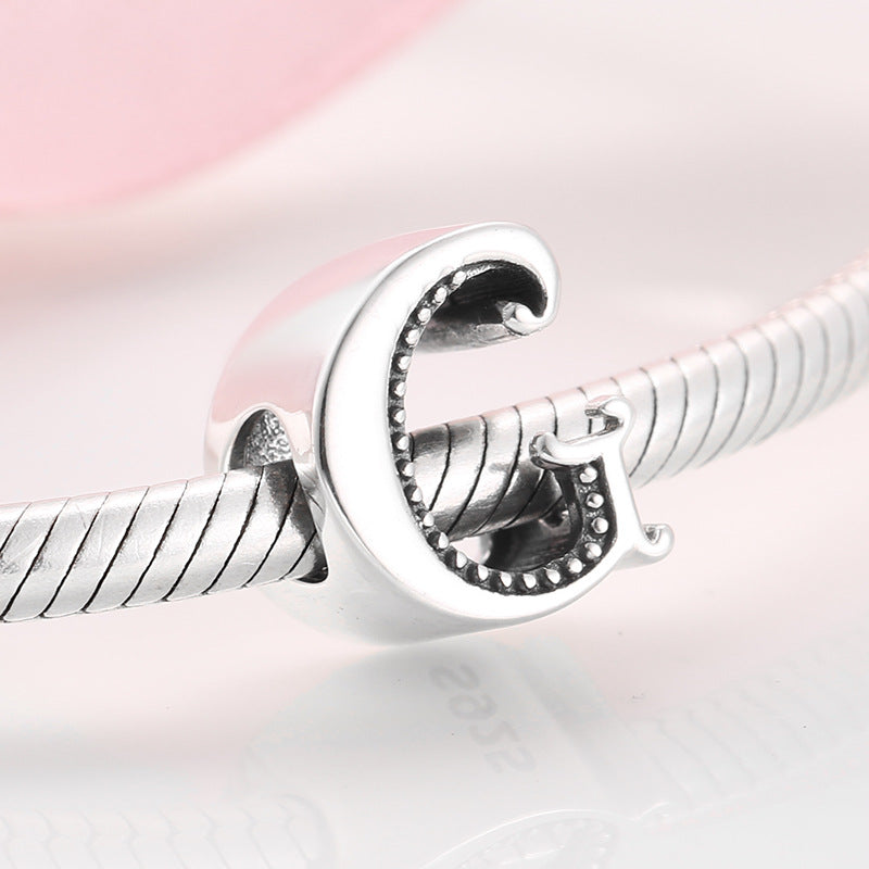Sterling Silver Alphabets Charms A-Z