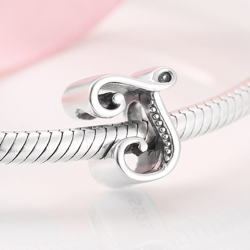Sterling Silver Alphabets Charms A-Z