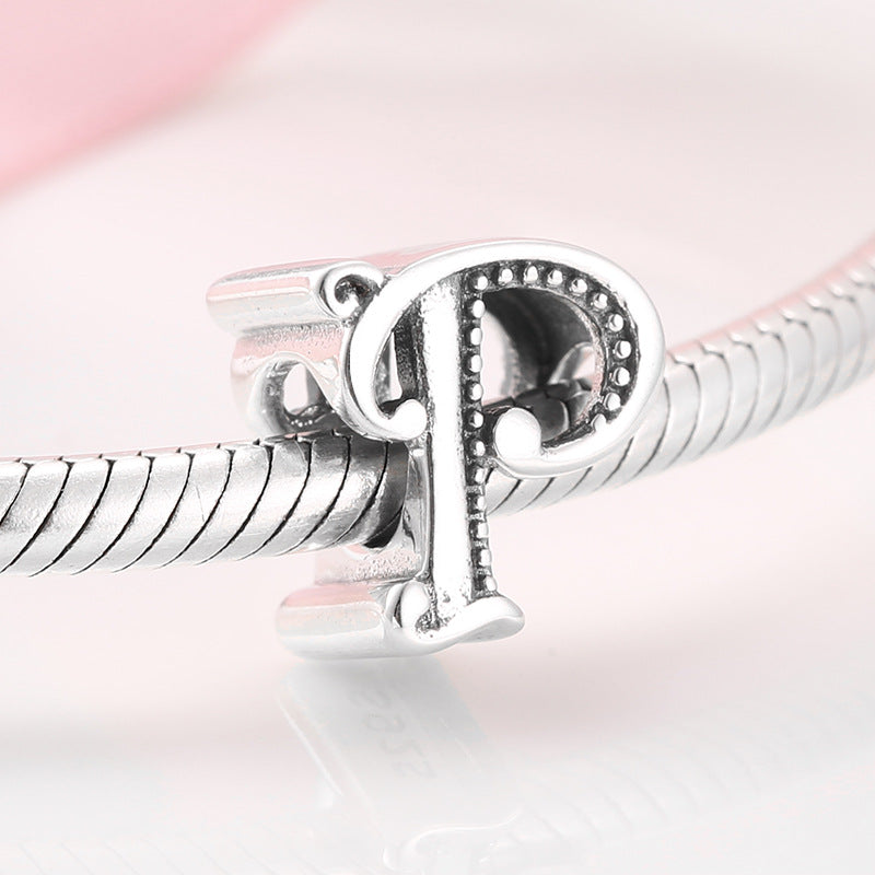 Sterling Silver Alphabets Charms A-Z