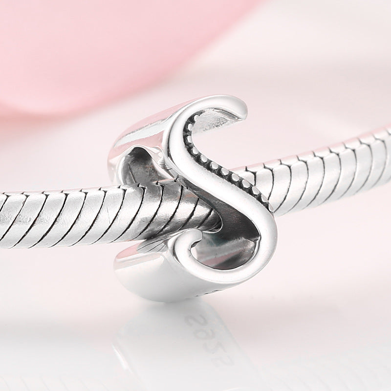 Sterling Silver Alphabets Charms A-Z