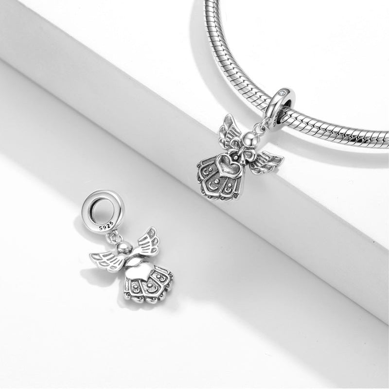 Sterling Silver Angle Charm