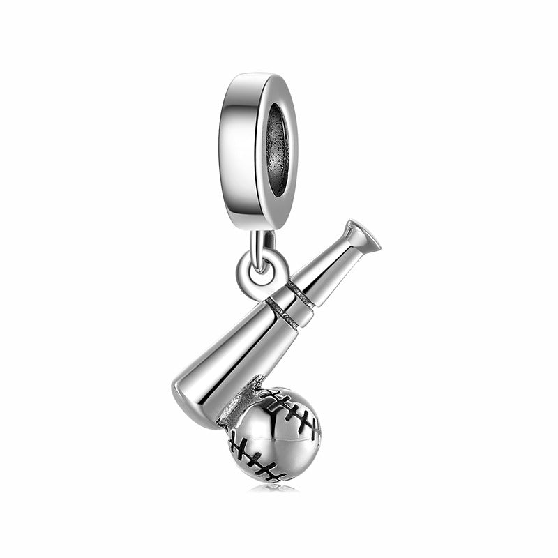 Sterling Silver Sports Charms