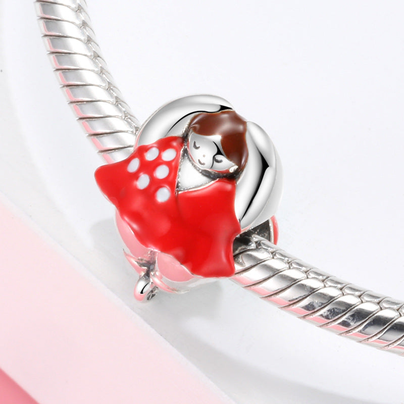 Sterling Silver Circus Colorful Enamel Charms