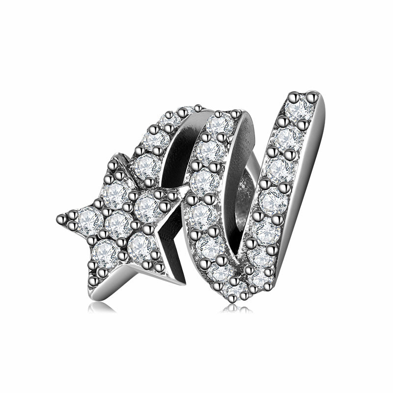Sterling Silver Circular And Twist Charms