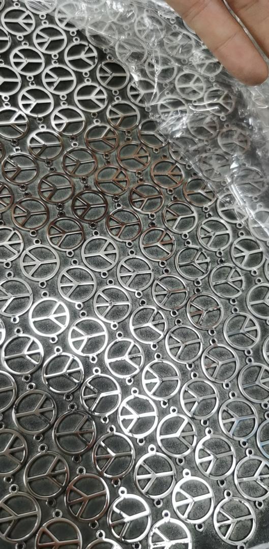 Custom Design Laser-Cut Stainless Steel Necklace