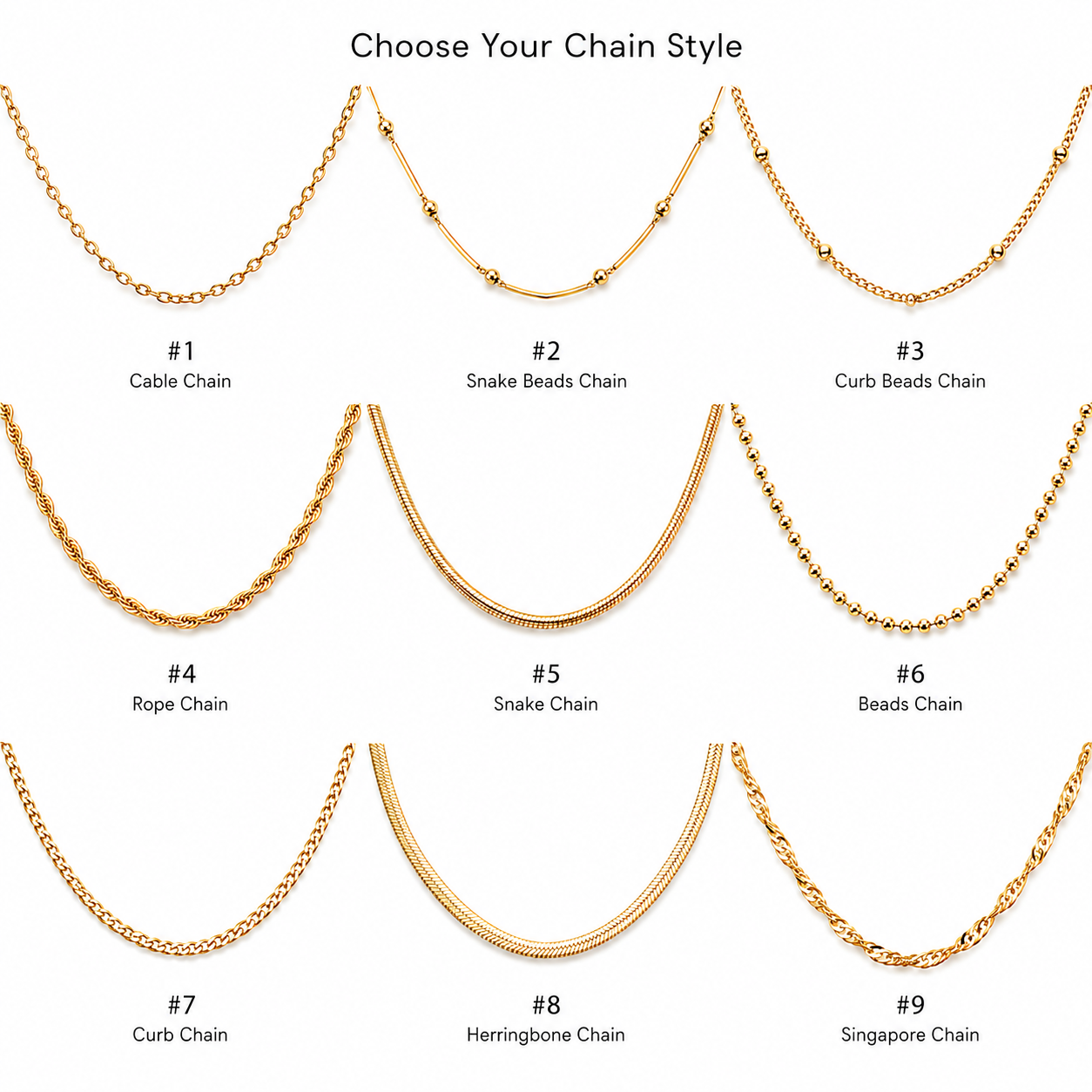 Custom Design Laser-Cut Stainless Steel Necklace