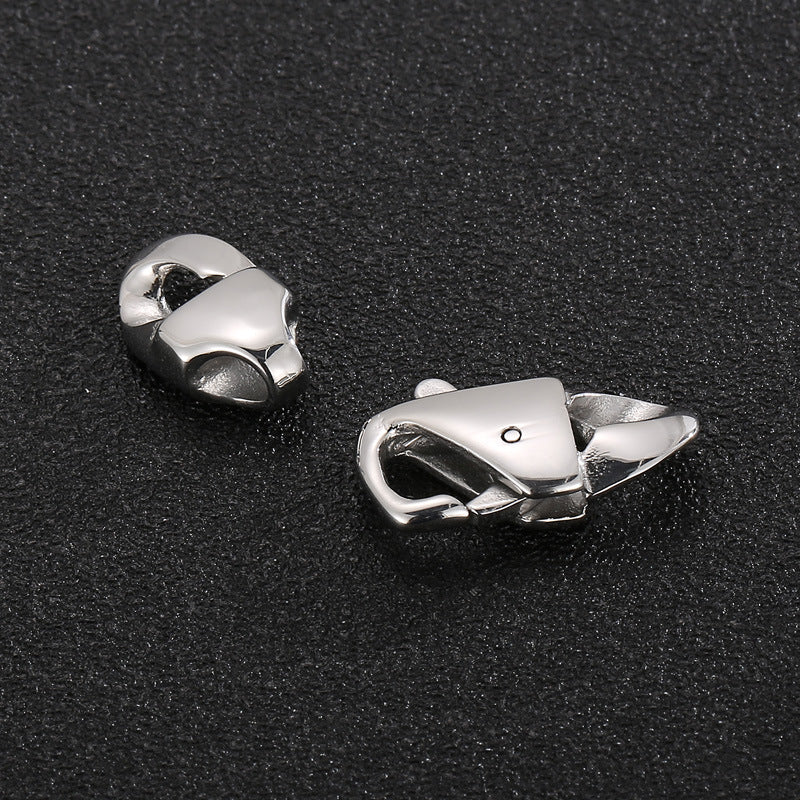 Stainless Steel Hook Clasp Gold