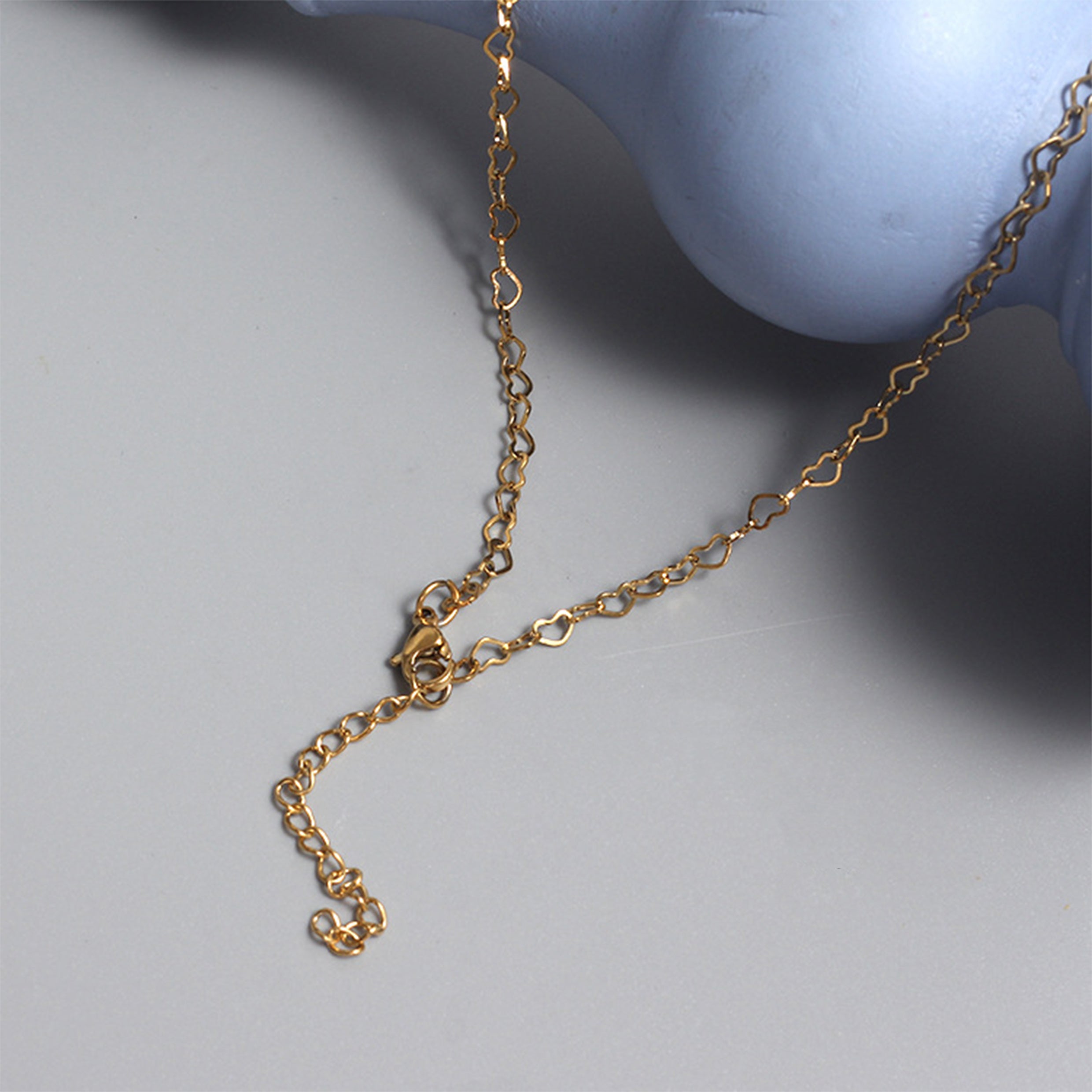 Stainless Steel Chain Necklace Gold